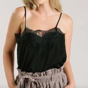 Storia Black Lace Camisole